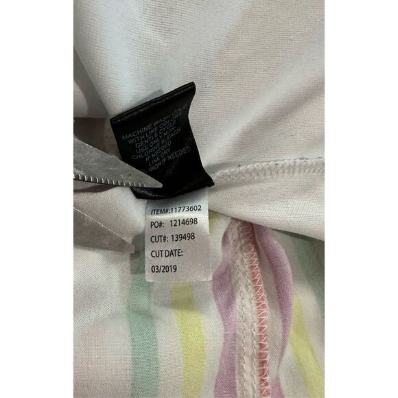 Torrid Ivy Stripe Challis Hilo Maxi Skirt pastel sz 2 - Picture 11 of 11